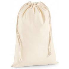 Westford Mill (S, Natural) Premium Cotton Stuff Bag