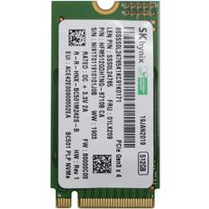 Lenovo SK Hynix SSD 512 GB inbyggd M.2 2242 PCIe 3.0 x4 (NVMe) FRU för ThinkPad E14 20RA, 20RB; E15 20RD, 20RE