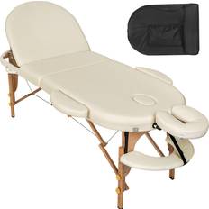 tectake Massage table Sawsan beige