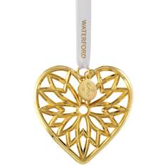 Waterford Christmas Decorations Waterford Heart Golden Ornament Christmas Tree Ornament