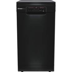 45 cm - Freestanding Dishwashers Candy CDPH2L1049B Slimline Black