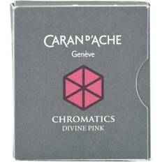 Caran d'Ache CD8021.08 Ink Cartridges Divine Pink (Pack of 6)