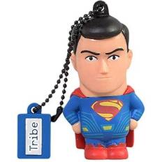 Tribe Warner Bros DC Comics Superman 16 GB Pen Drive USB Memory Flash Drive with Keyholder Key Ring Multi-Color
