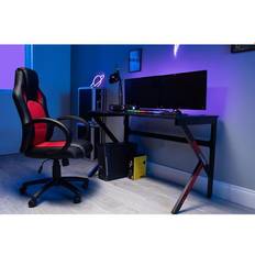 Flair Power C Gaming Desk - Black