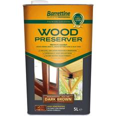 Barrettine wood preserver Barrettine Preserver Wood Protection Dark Brown 5L
