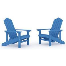 Armrests Sun Chairs Garden & Outdoor Furniture vidaXL 3095695 Adirondack 2-pack