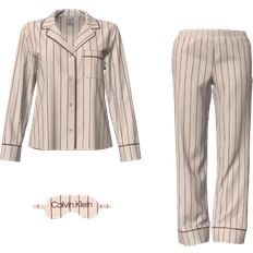 Stripes Sleepwear Calvin Klein Satin Pyjama Gift Set
