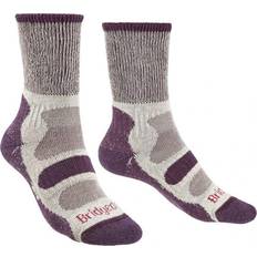 Purple Socks Bridgedale Womens Hike Lightweight Coolmax Walking Socks