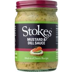 Stokes Mustard and Dill Sauce - 6x165g