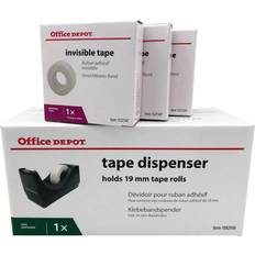 Office Depot Desk Tape & Tape Dispensers Office Depot Tape Dispenser Black Tape