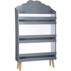 Atmosphera Wooden bookcase with 3 shelves Cloud design