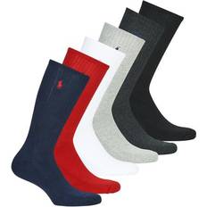 Grey Socks Polo Ralph Lauren Crew Socks 6-pack