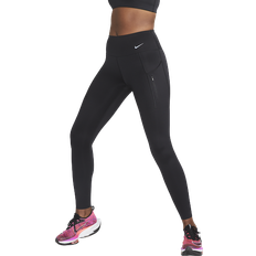 Purple Tights Nike Go Firm-Support Mid-Rise Full-Length Leggings W
