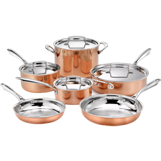 Coppers Cookware Sets Cuisinart - Cookware Set with lid 10 Parts