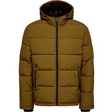 Selected Harry Padded Puffer Jacket - Dark Olive