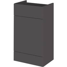 Hudson Reed Fusion WC Unit 500mm Wide Gloss Grey