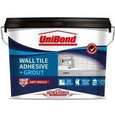 Unibond Ultraforce Ready Mixed Grey Tile Adhesive & Grout, 12.8Kg