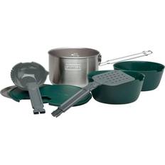 Stanley Camping Cooking Equipment Stanley Adventure Stainless Steel All-In-One Two Bowl Cook Set