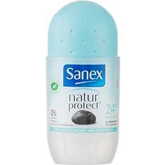 Sanex Men Natur Protect Anti-Smudge Ball Deodorant with Alum Stone Efficiency 50ml
