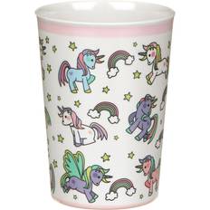 Cups Lesser & Pavey Leonardo's Little Stars Unicorns Beaker
