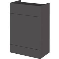Hudson Reed Fusion wc Unit 600mm Wide Gloss Grey