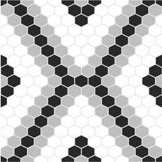 Mosaic tiles FloorPops Leyton Peel & Stick 70H540WFD 30.5x30.5cm