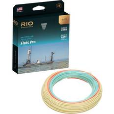 RIO Elite Flats Pro StealthTip Fly Line Clear/Aqua/Orange/Sand 8