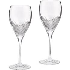 Wedgwood Glasses Wedgwood Vera Wang Diamond Mosaic Red Wine Glass 28cl 2pcs