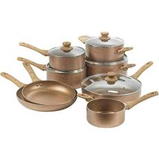 PTFE Free Cookware Sets URBN-CHEF - Cookware Set with lid 8 Parts