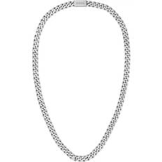 Metal Jewellery Hugo Boss Chain Link Necklace - Silver