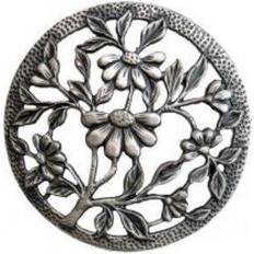 Charnwood Perforated Pewter Lid Daisies Lid