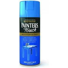 Rust-Oleum Brilliant Blue Gloss Painter's Touch Spray Paint 400ml Blue