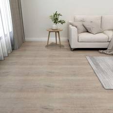 vidaXL Self-adhesive Flooring Planks 55 pcs PVC 5.11 mÂ² Taupe