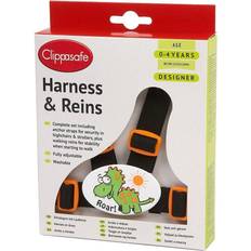 Safety Harness Clippasafe Designer Harness & Reins Dinosaur