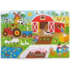 Bigjigs Toys Farmyard 48 Piece Floor Puzzle