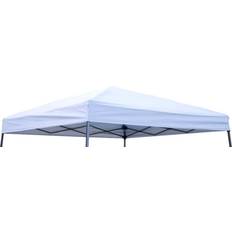 Silver Pavilions & Accessories Trademark Innovations 8 Silver Square Replacement Gazebo