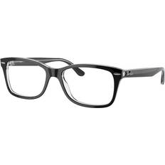 Transparent Glasses & Reading Glasses Ray-Ban RB5428 in Black Black 53-17-145