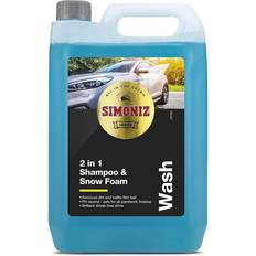 Simoniz Car Cleaning & Washing Supplies Simoniz Wash & Wax Shampoo & Snow 5L