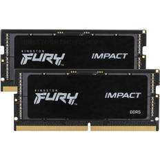 64 GB - SO-DIMM DDR5 RAM Memory Kingston Fury Impact SO-DIMM DDR5 4800MHz 2x32GB (KF548S38IBK2-64)