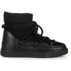 Sheepskin Lace Boots INUIKII Classic Sneaker - Black