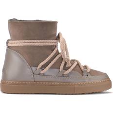 Sheepskin Lace Boots INUIKII Classic Sneaker - Taupe