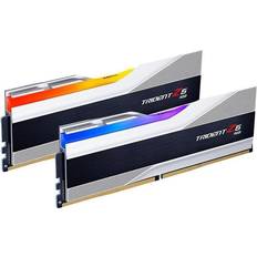 64 GB - 6400 MHz - DDR5 RAM Memory G.Skill Trident Z5 RGB Silver DDR5 6400MHz 2x32GB (F5-6400J3239G32GX2-TZ5RS)