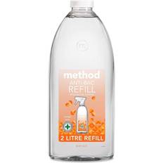 Method Multi-purpose Cleaners Method Antibacterial Spray Refill, All Purpose Cleaner, Orange Yuzu, 2