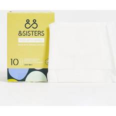 &Sisters Organic Cotton Pads, Light 10 Pack