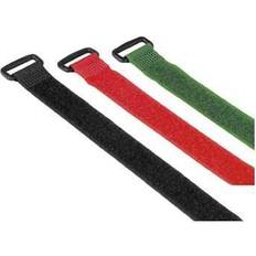 Green Cable Management Hama Hook-and-loop Cable Binders Pack of 9