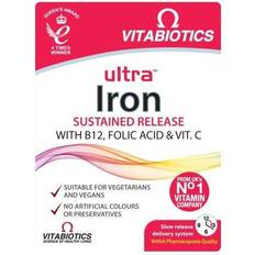 Chromium Vitamins & Minerals Vitabiotics Ultra Iron Tablets, of 30 pcs