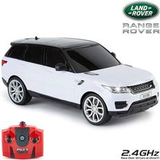 1:18 RC Toys Freemans CMJ RC Cars Range Rover Sport Officially Licensed Remote Control Car 1:18 Scale Working Lights 2.4Ghz White