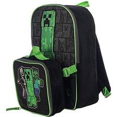 Lunch bags for kids BioWorld Minecraft Backpack with Lunch Box for boys