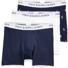 Polo Ralph Lauren Men Men's Underwear Polo Ralph Lauren Cotton Blend Boxer Briefs 3-pack