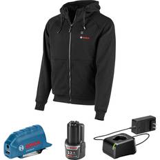 Bosch 12V Max Heated Hoodie Kit with Portable Power Adapter Size XXLarge